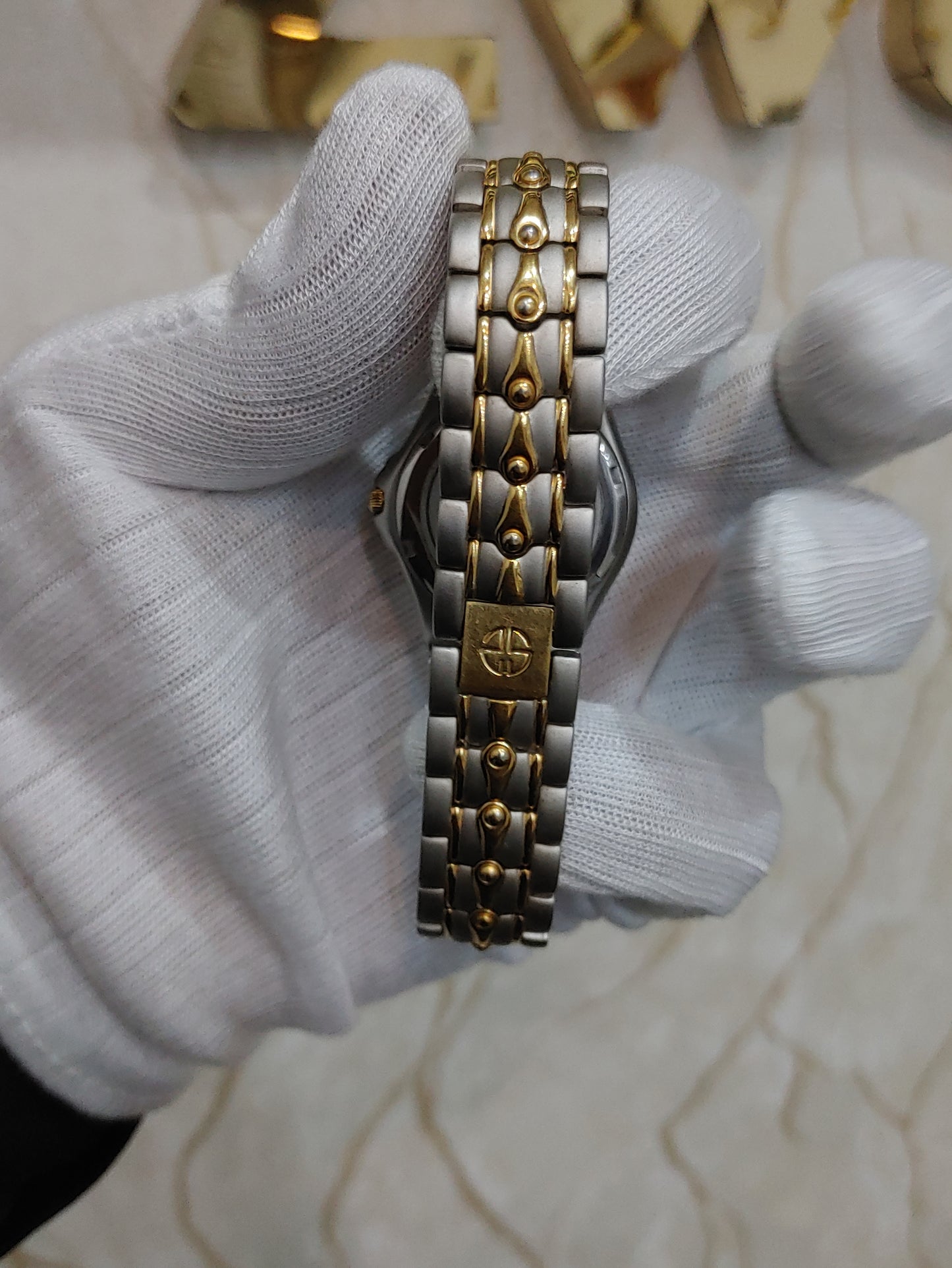 Swiss Star 18k Gold plated Watch