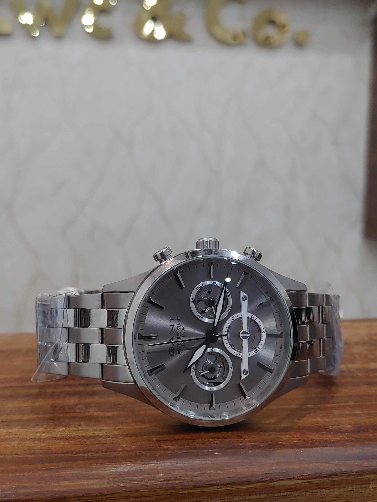 Gant Luxury Wrist Watch For Men Quartz Chronograph