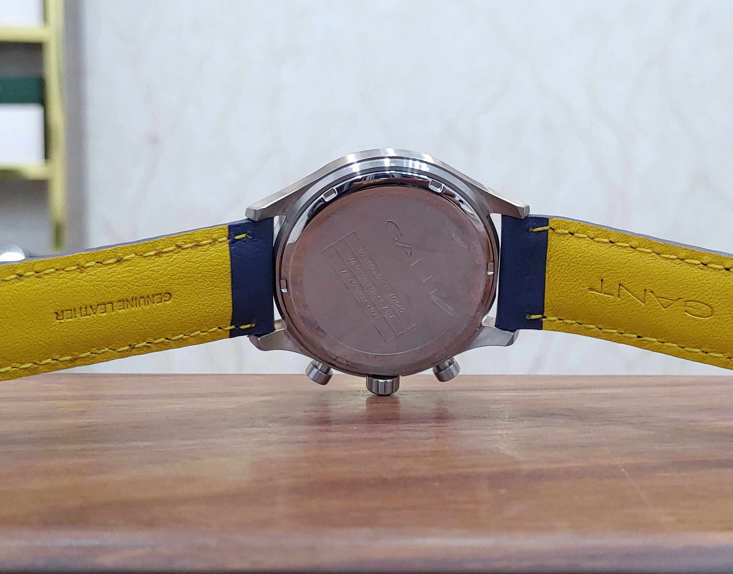 Gant Chornograph Watch For Men in Leather Strap