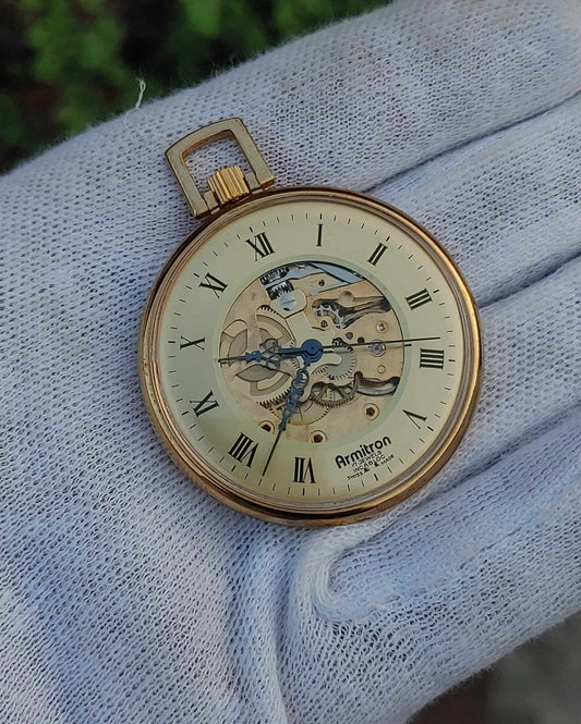 Armitron Pocket Very Rare Swiss Watch Automatic