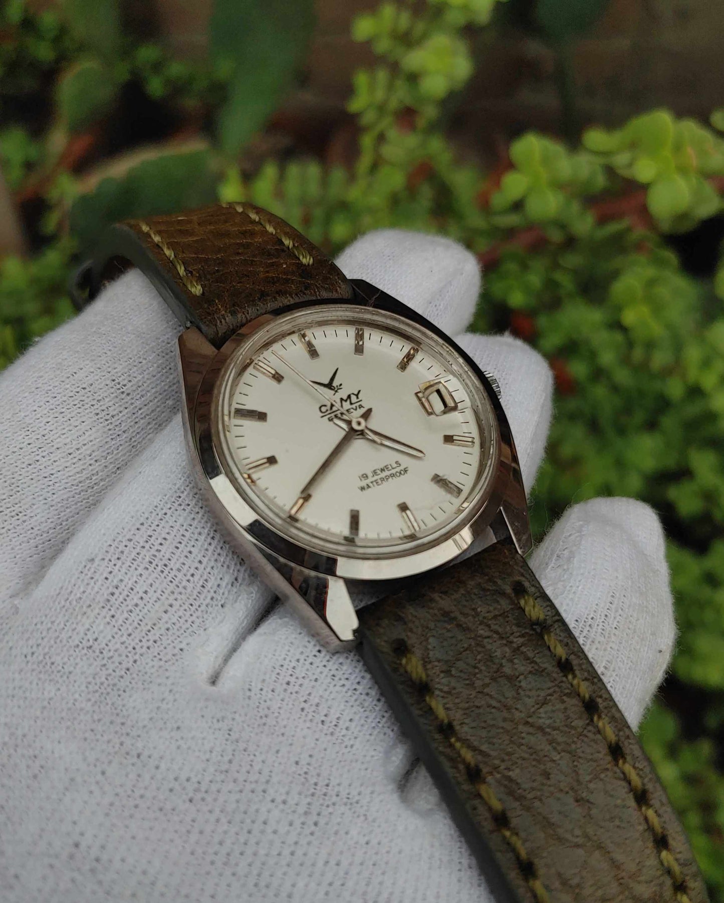 Camy Vintage Hamd Winder Swiss 40mm Watch