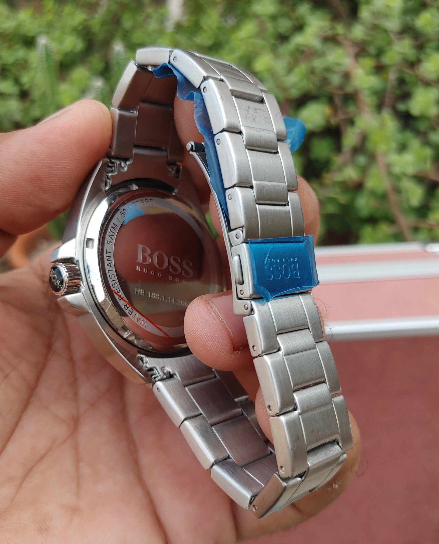 Hugo Boss Watch For Men in Blue Dial Sports Model