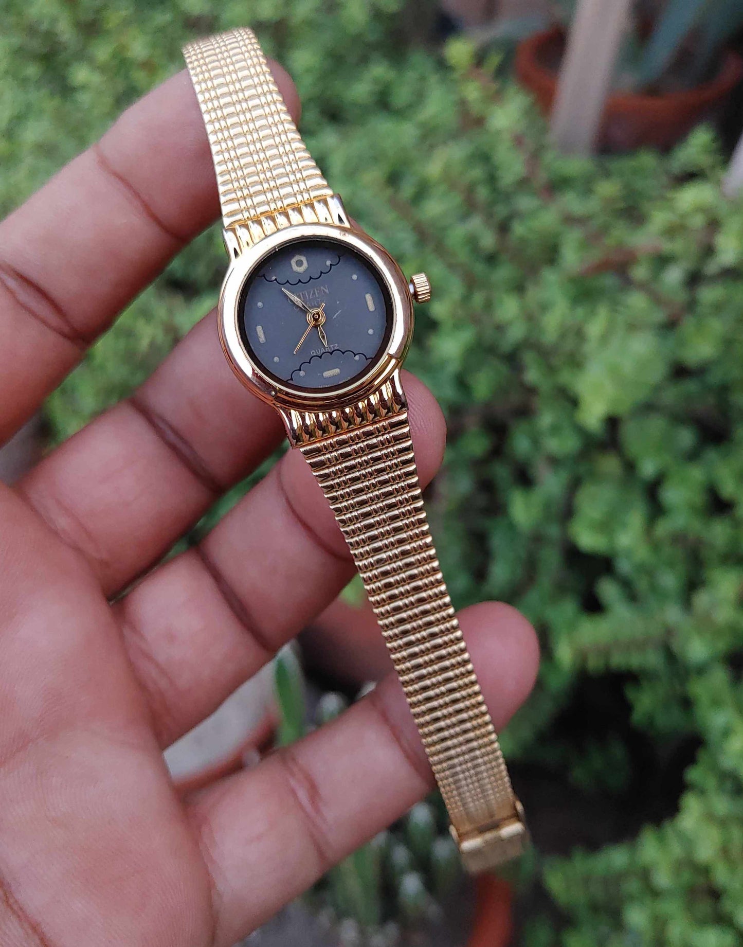 Citizen Vintage For Women Golden Pre Loved Watch