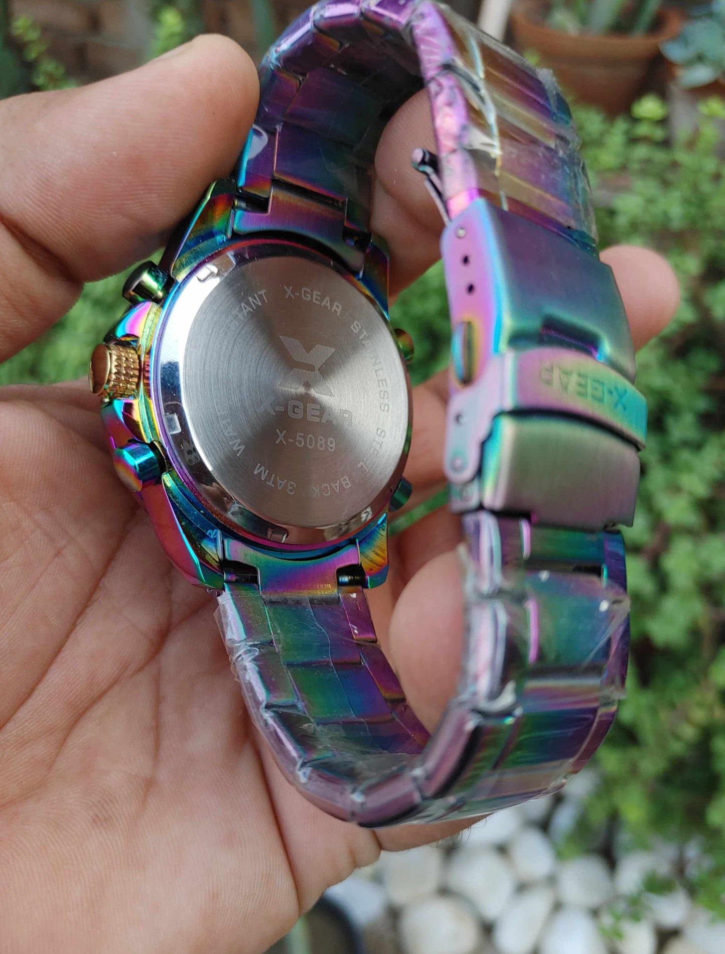 X Gear Rainbow Design Sports Watch For Men