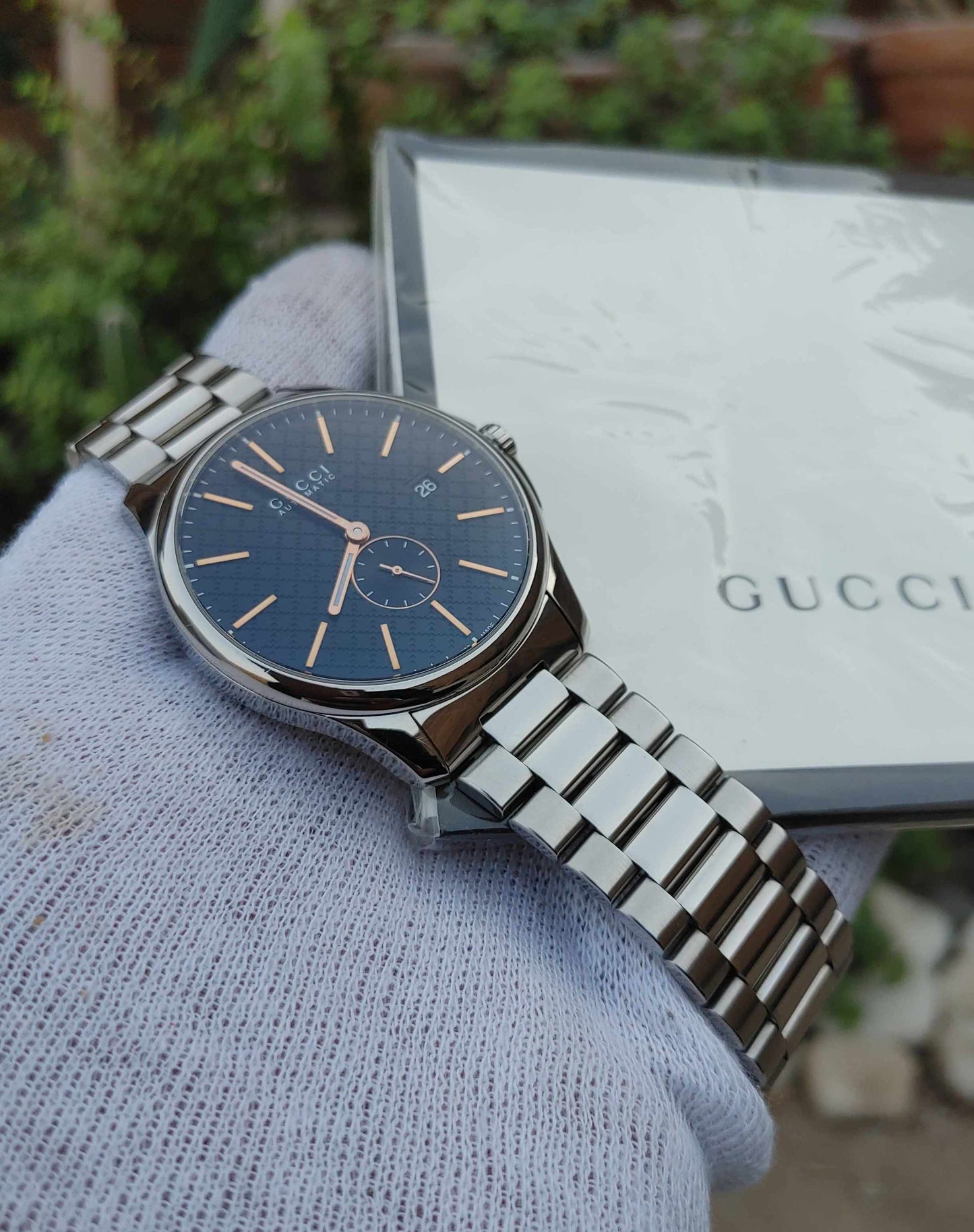 Gucci Automatic Swiss Wrist Watch For Men