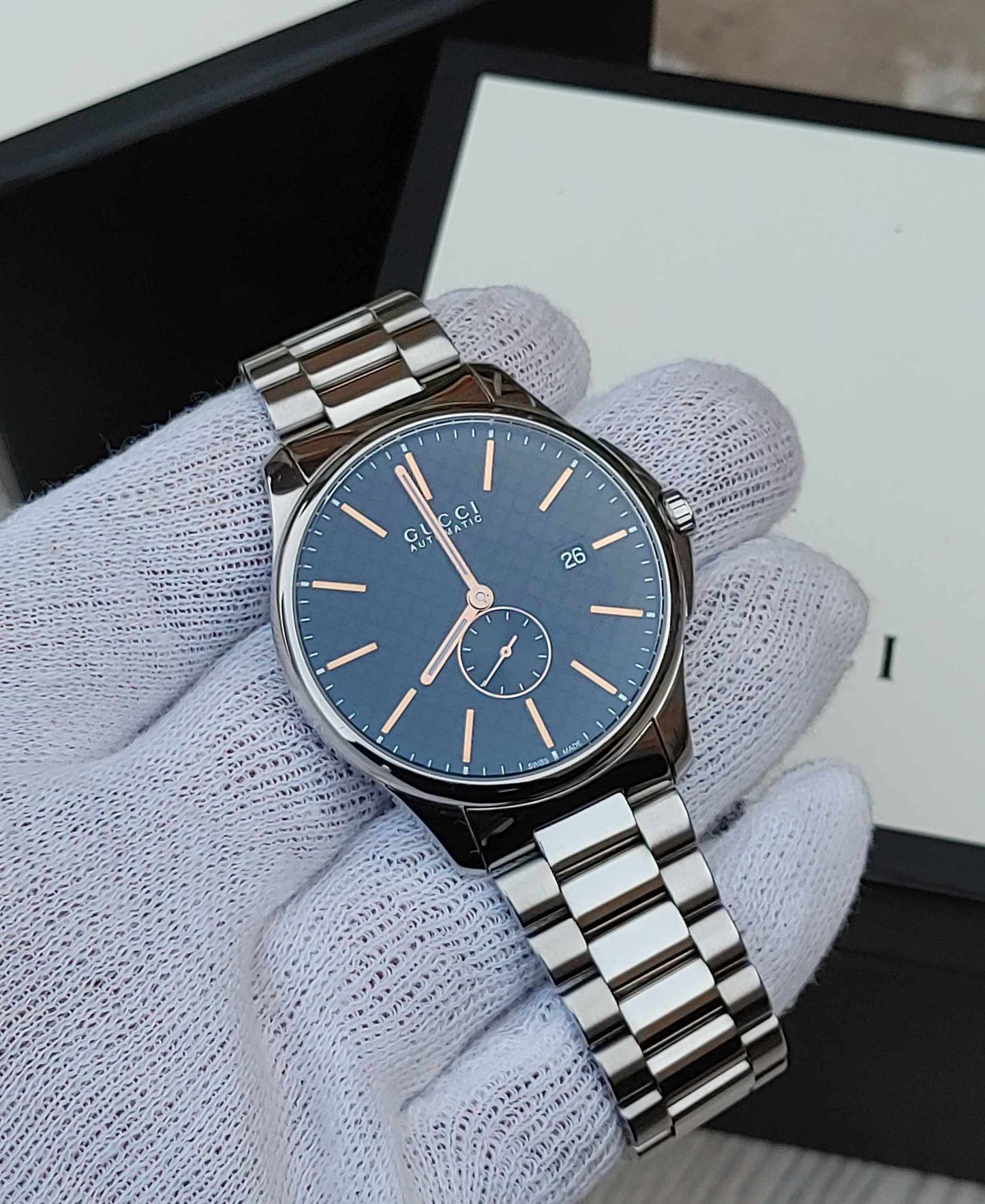 Gucci Automatic Swiss Wrist Watch For Men