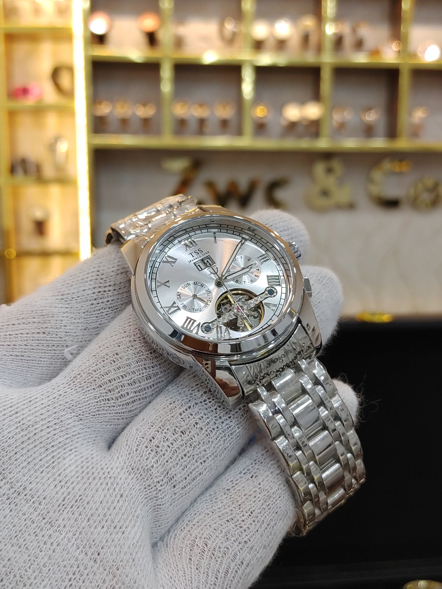 Tss Sparkle Automatic Watch For Men